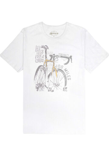 Camiseta Meia Malha Estampa Bike, BRANCO, large.